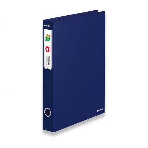 Pasta Arquivo Cor Lisa Ambar L/E Din Azul - 70PM - 40 mm , Ambar , 101600895010 , 5601199164952
